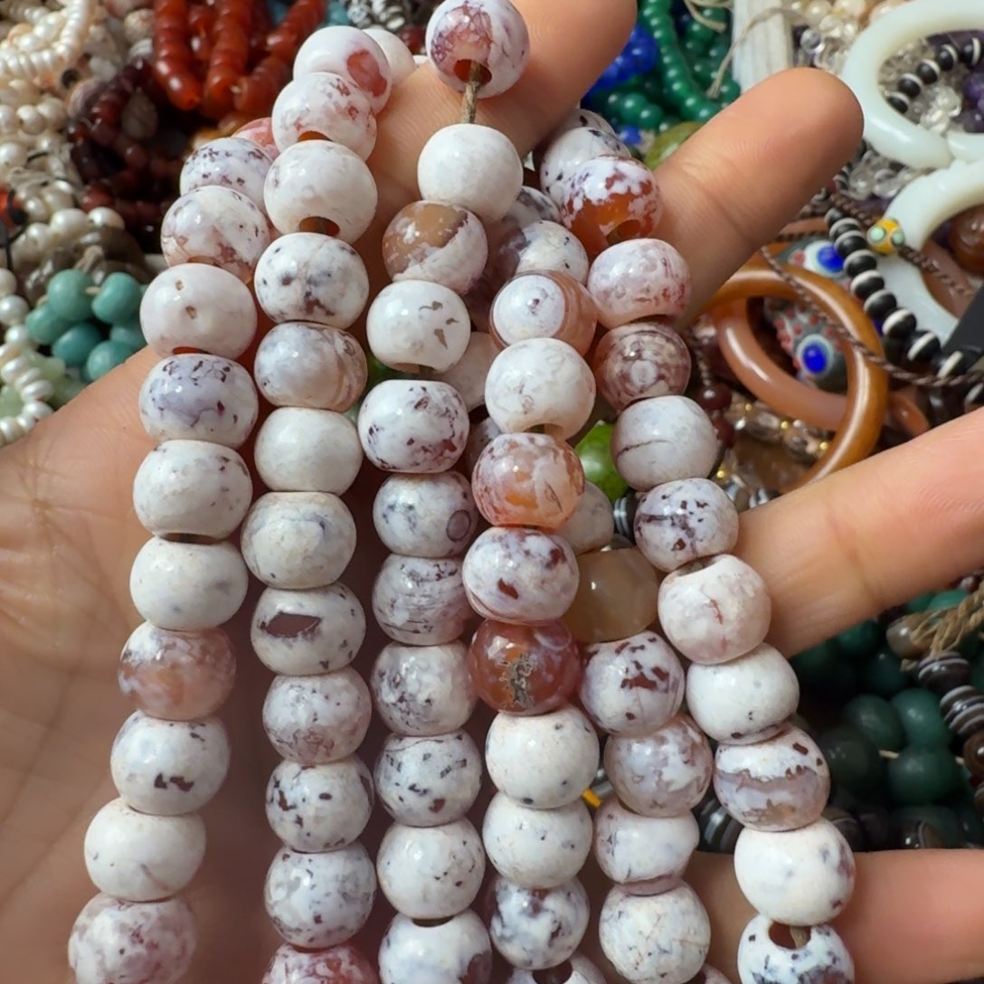 用***9玛瑙/玉髓未镶嵌颈饰