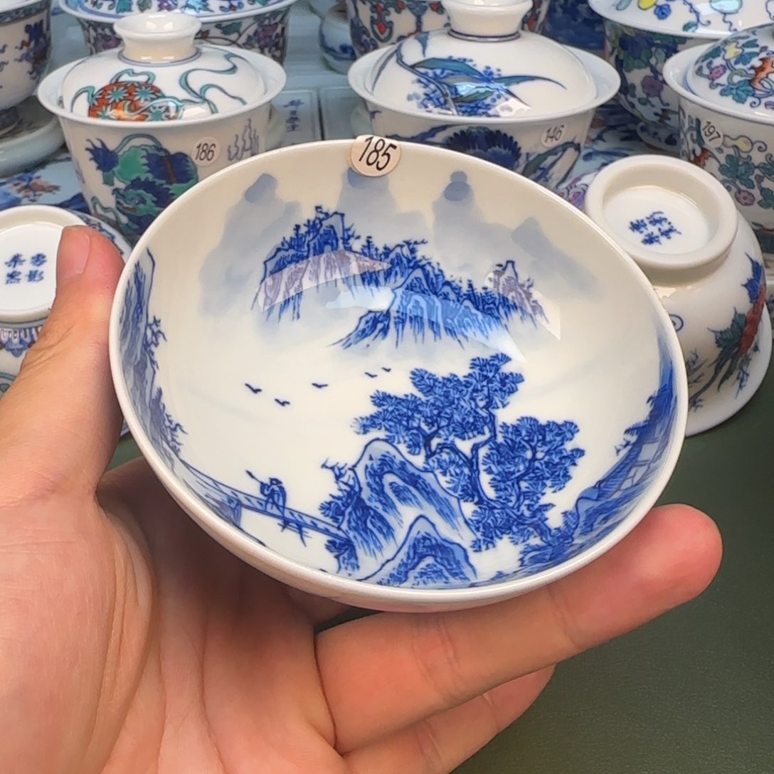 彦祖纯手工手绘茶具185