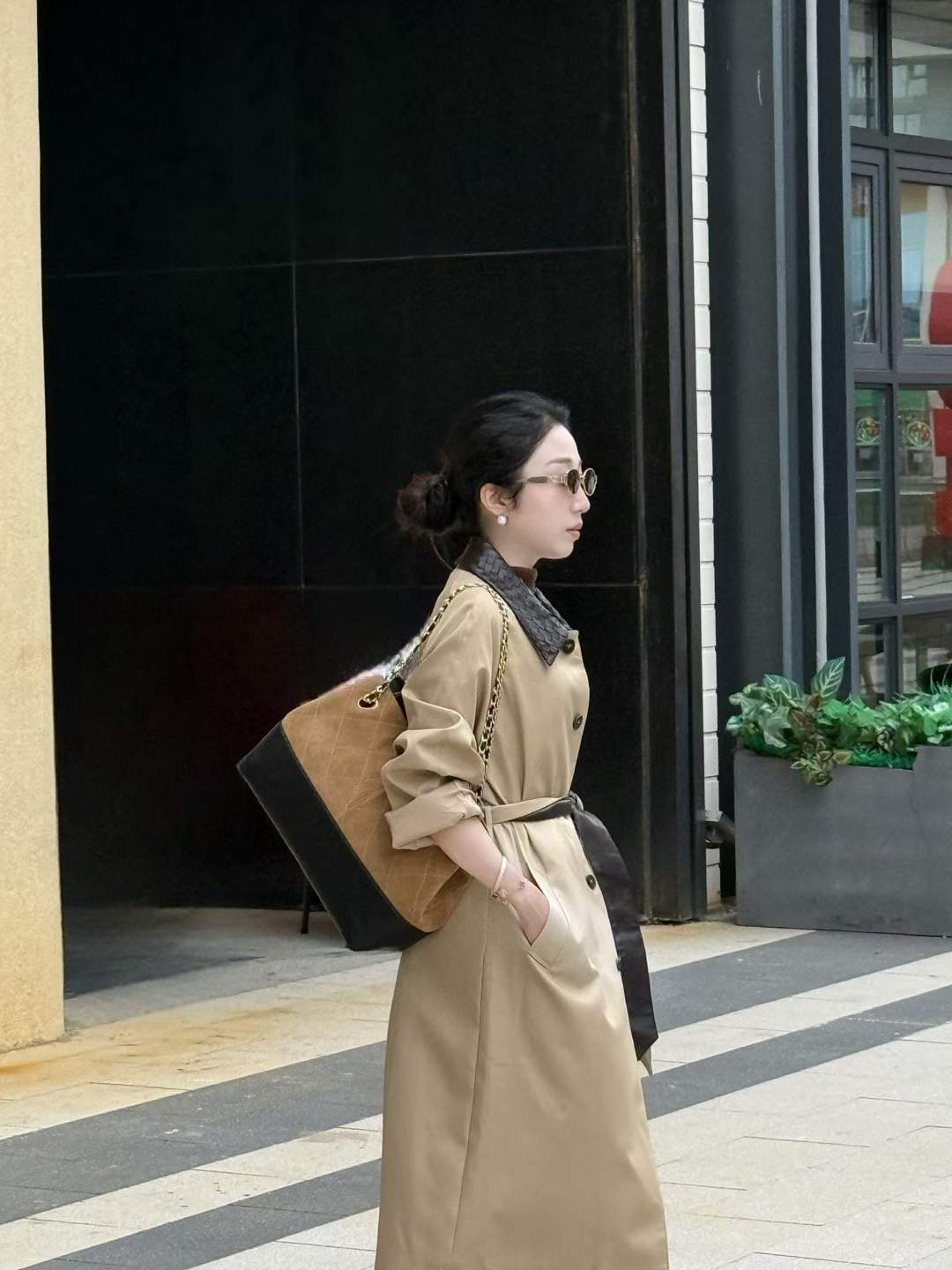 KIM7305自留超级气场百搭风衣