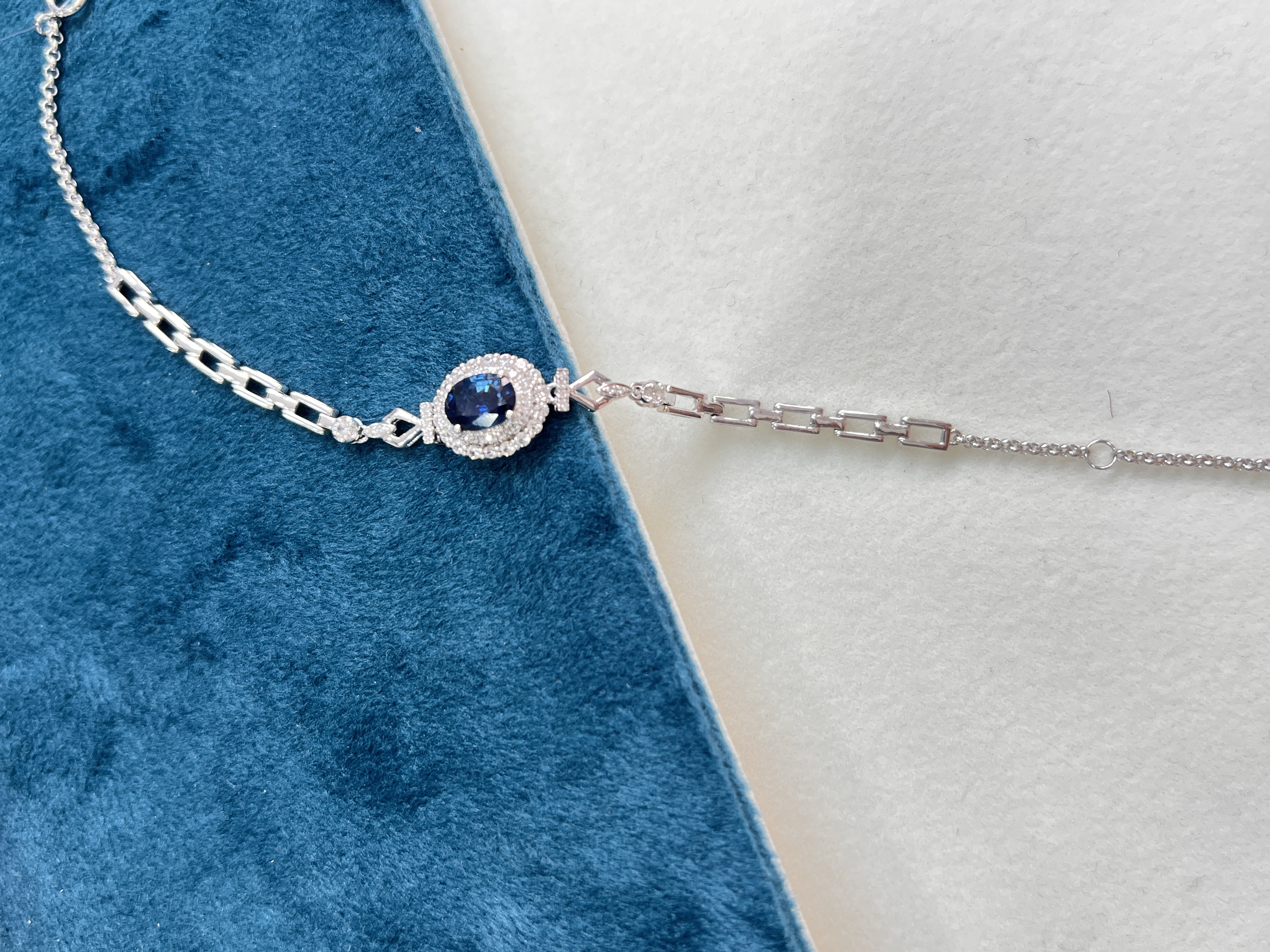 18K蓝宝石手链-DZ