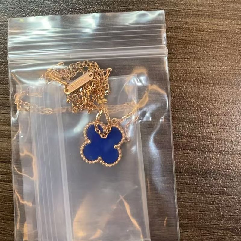 坠链均925银 CNC精工 单花气质轻奢项链  0015