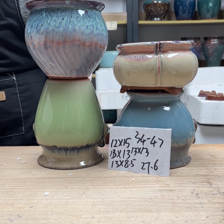 紫砂花盆多肉花盆微瑕47