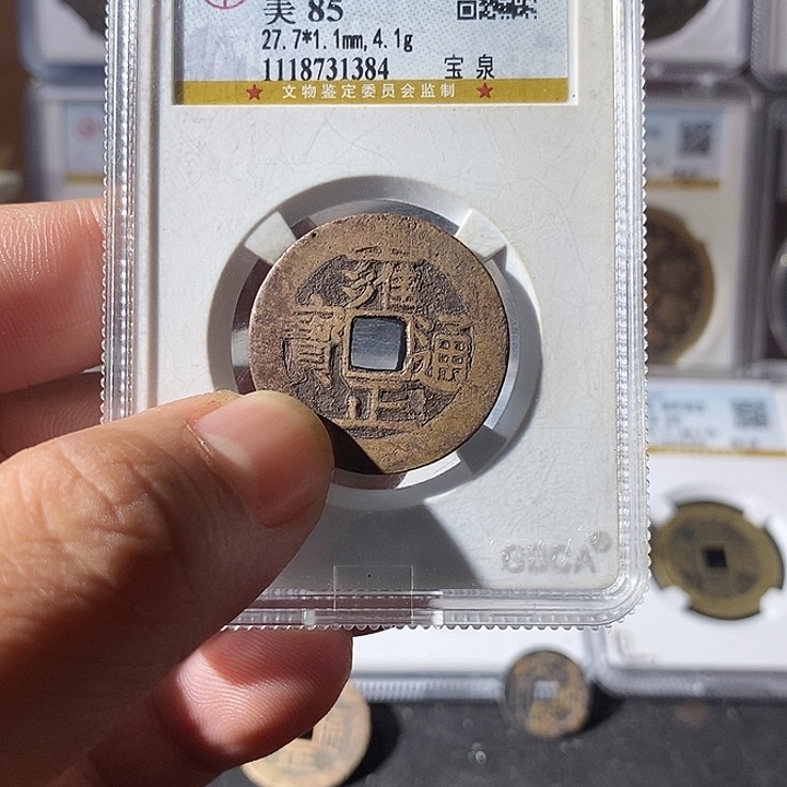 铜剑****南雍正通宝～乐泉