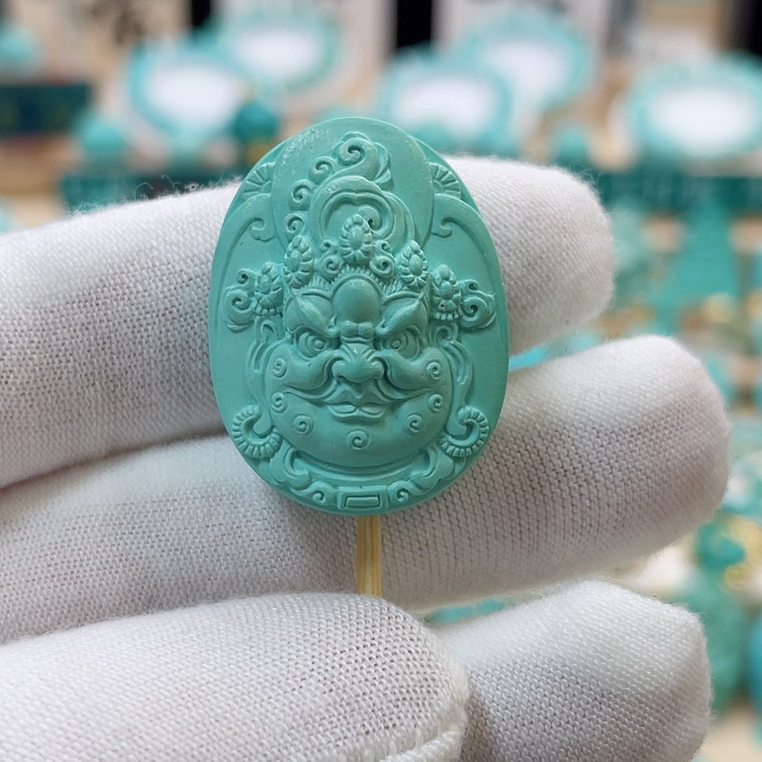 绿松石珠宝奇石未镶嵌