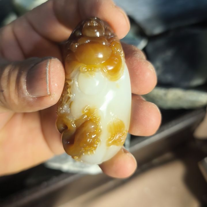 和田玉（糖玉）手链未镶嵌