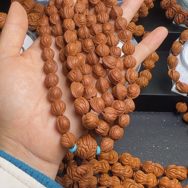 i***↑手串桃核龙纹桃核