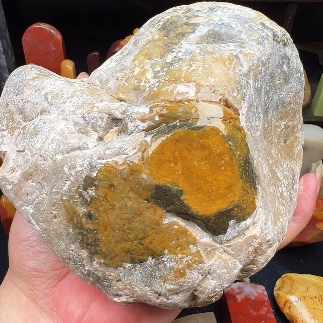 寿山石印石水***人寿山石