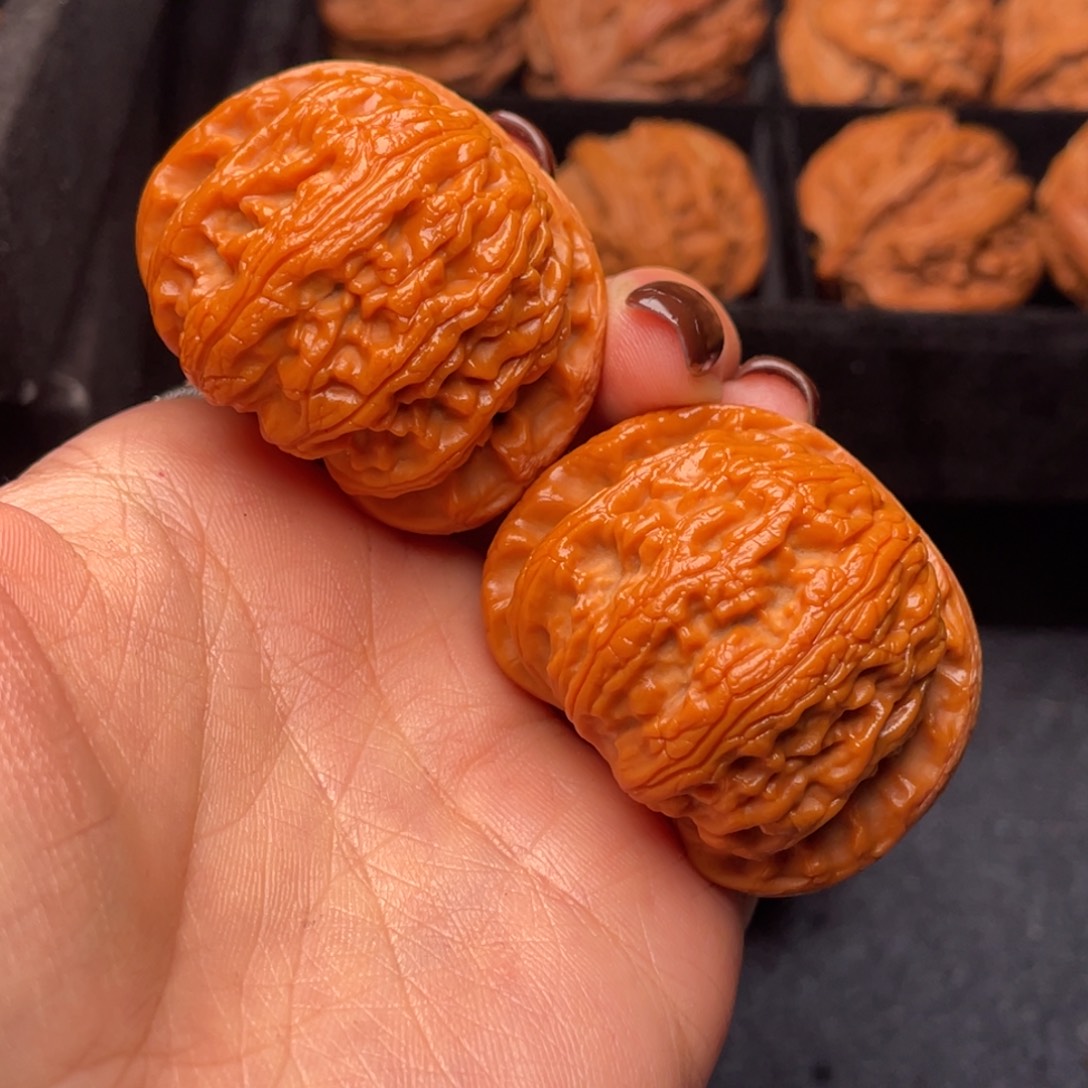吊坠文玩核桃秦岭核桃137