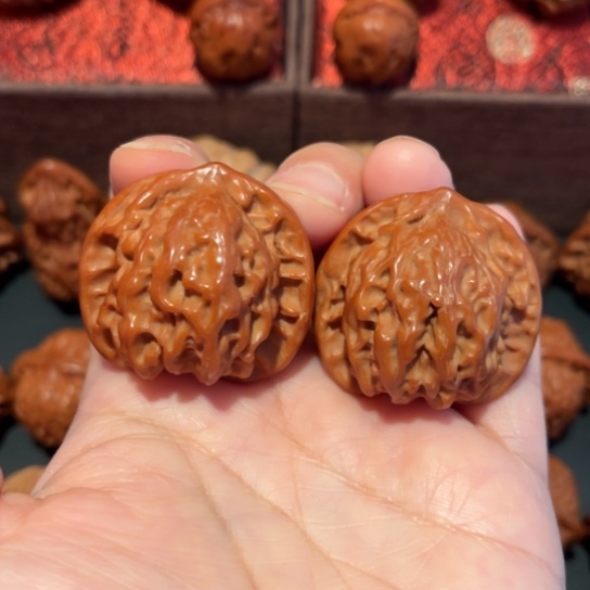文玩核桃吊坠盘山公子帽