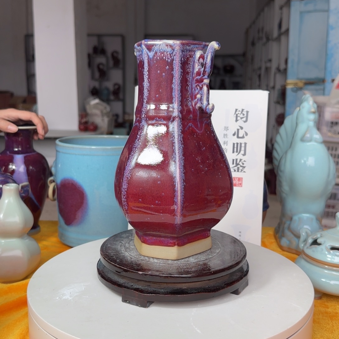 茶****陶摆件郑家钧瓷摆件