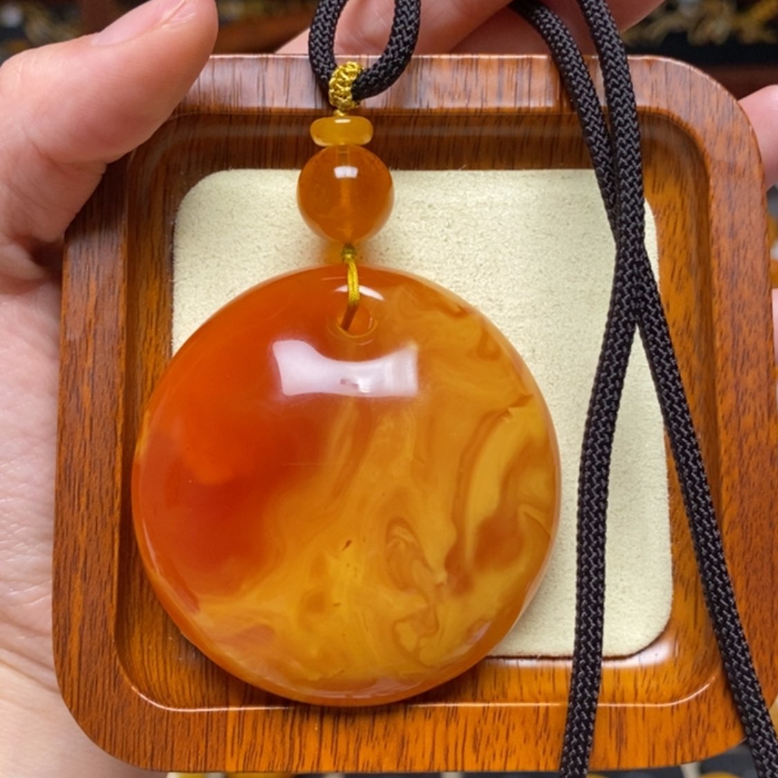 【闪购商品】蜜蜡颈饰未镶嵌项链