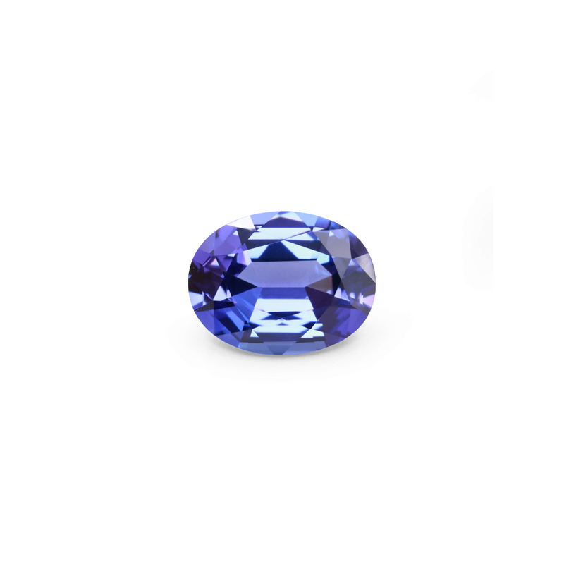 坦桑尼亚坦桑石 4.4ct Tanzanite 天然彩色宝石裸石 LJK1754