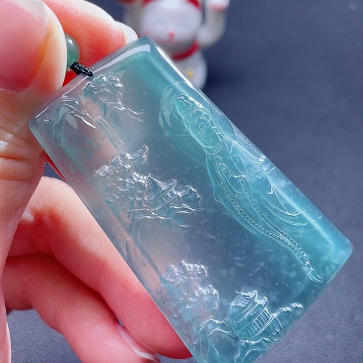 翡翠吊坠(不含链)未镶嵌