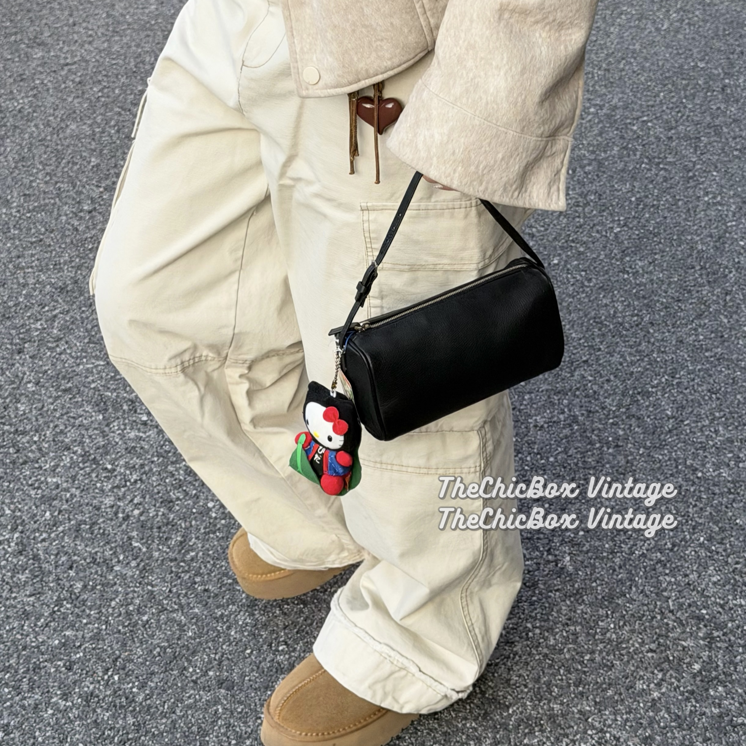 95新 The Row 只盒/90‘s Pencil Bucket笔筒手袋