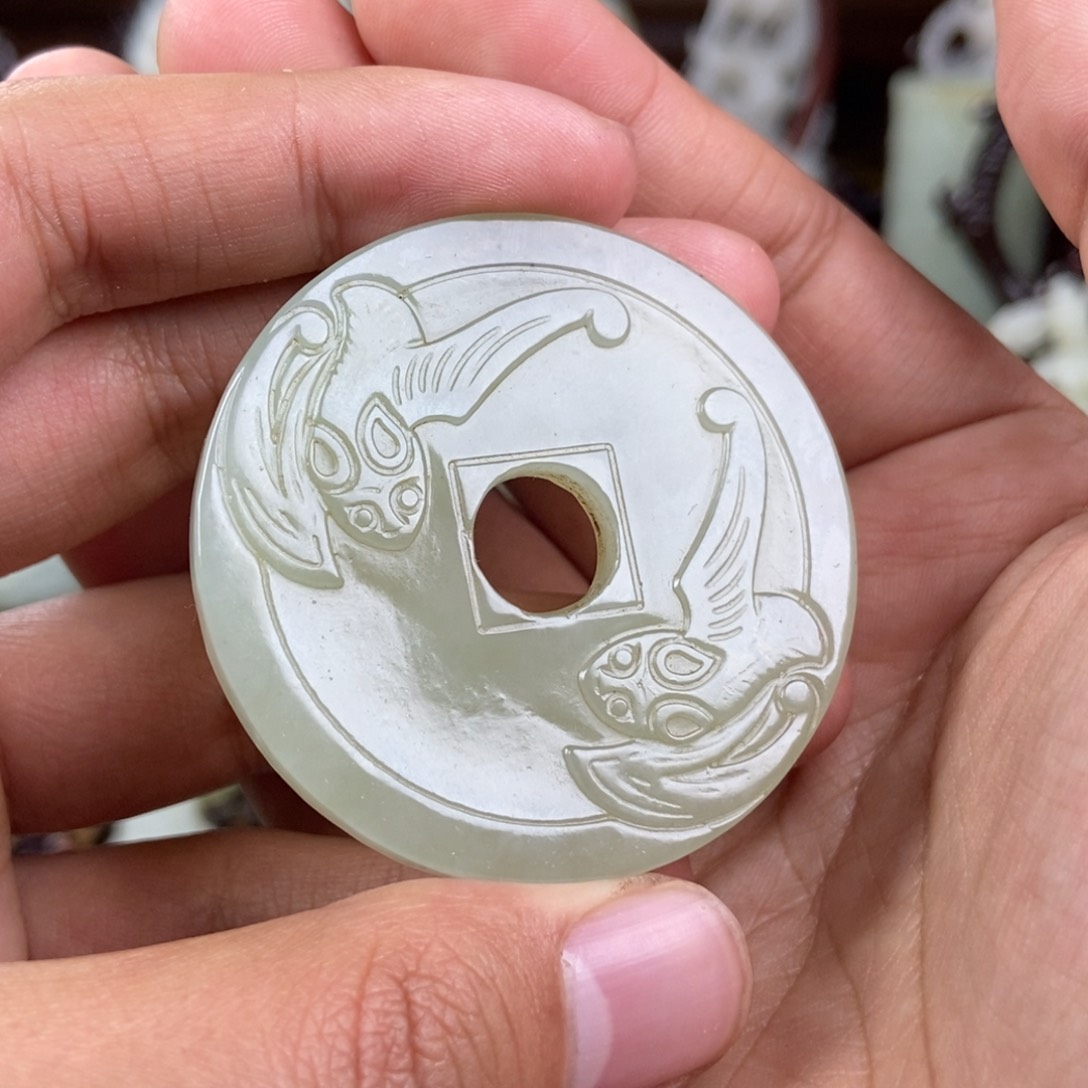 和田玉挂件未镶嵌