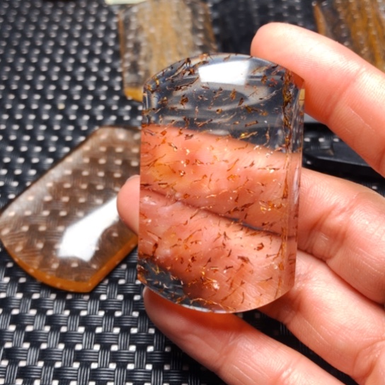 水晶颈饰银S925镶嵌老**辣