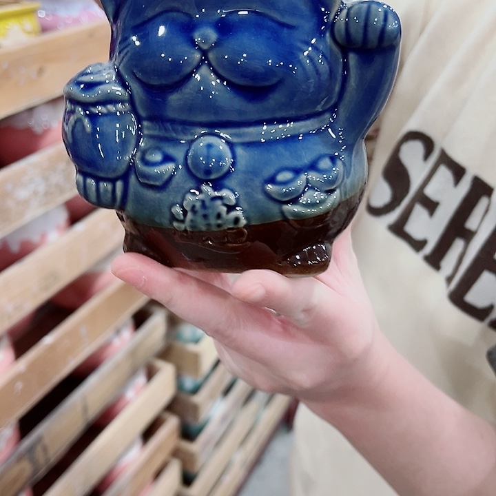 有孔，凑单福利满10元发货陶瓷多肉花盆！