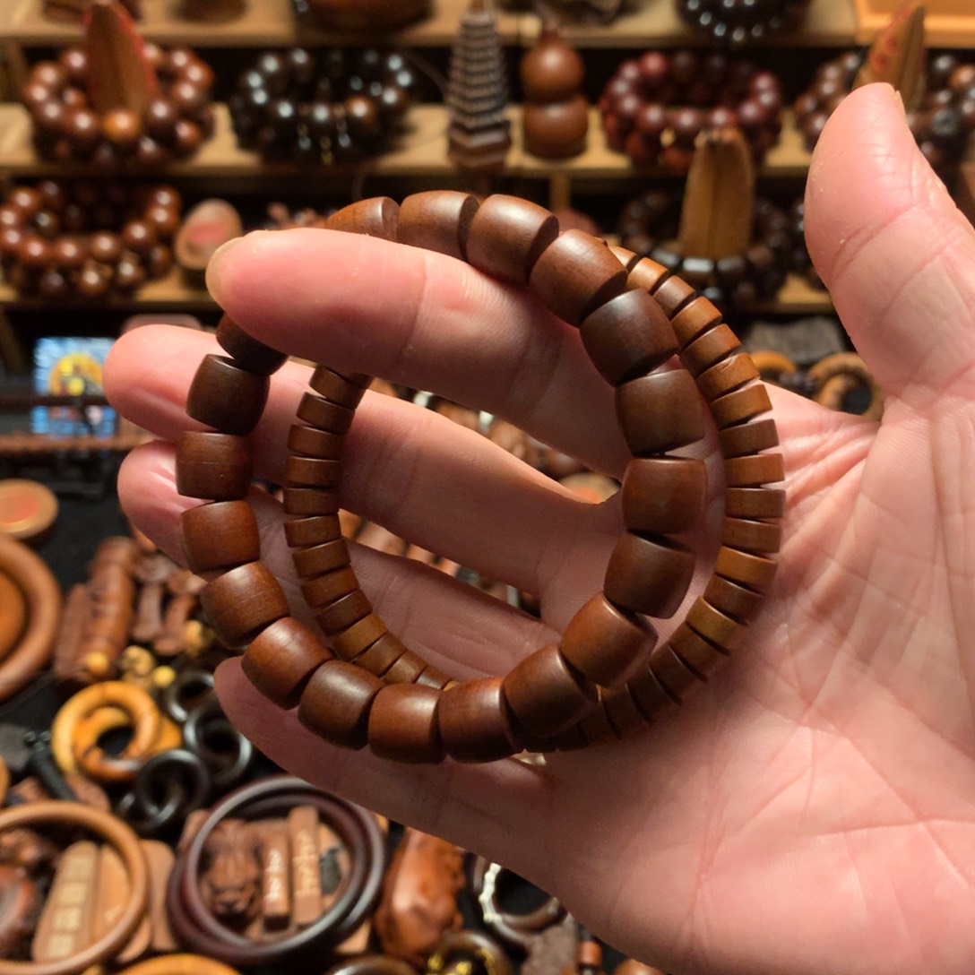 ****约枣木枣木手串两条