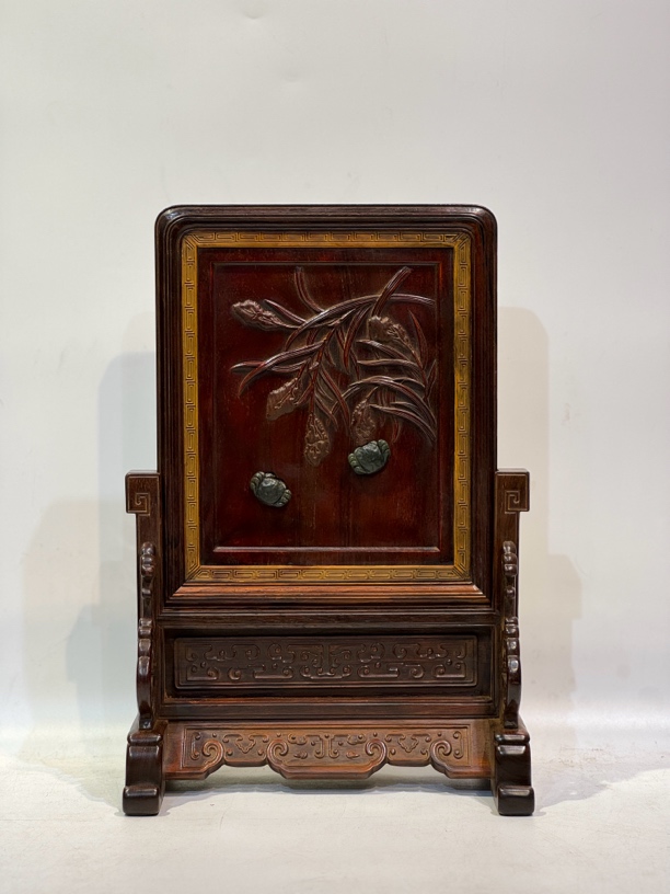 文房木器 雅玩【插屏】