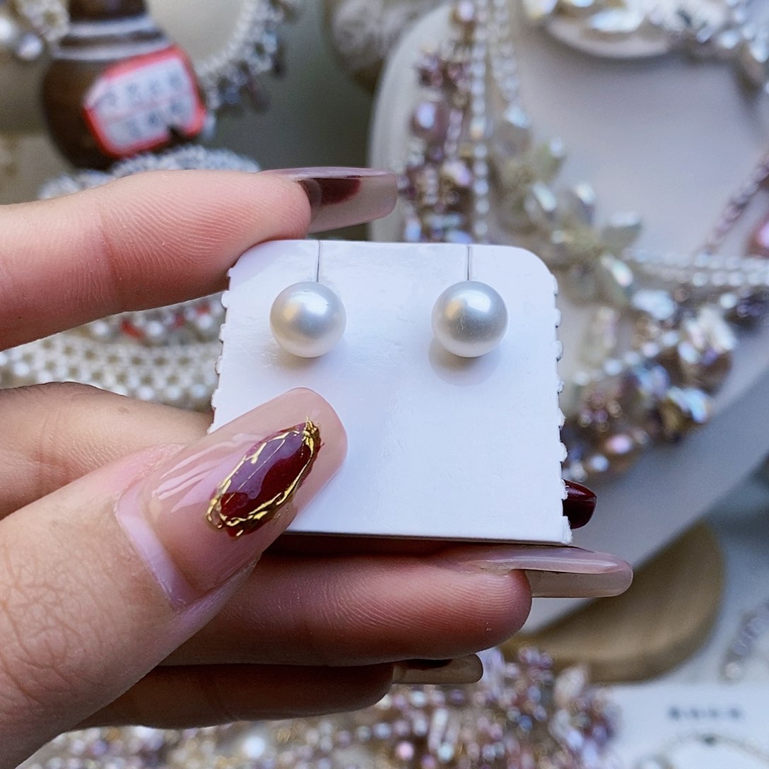 淡水珍珠颈饰银S925镶嵌