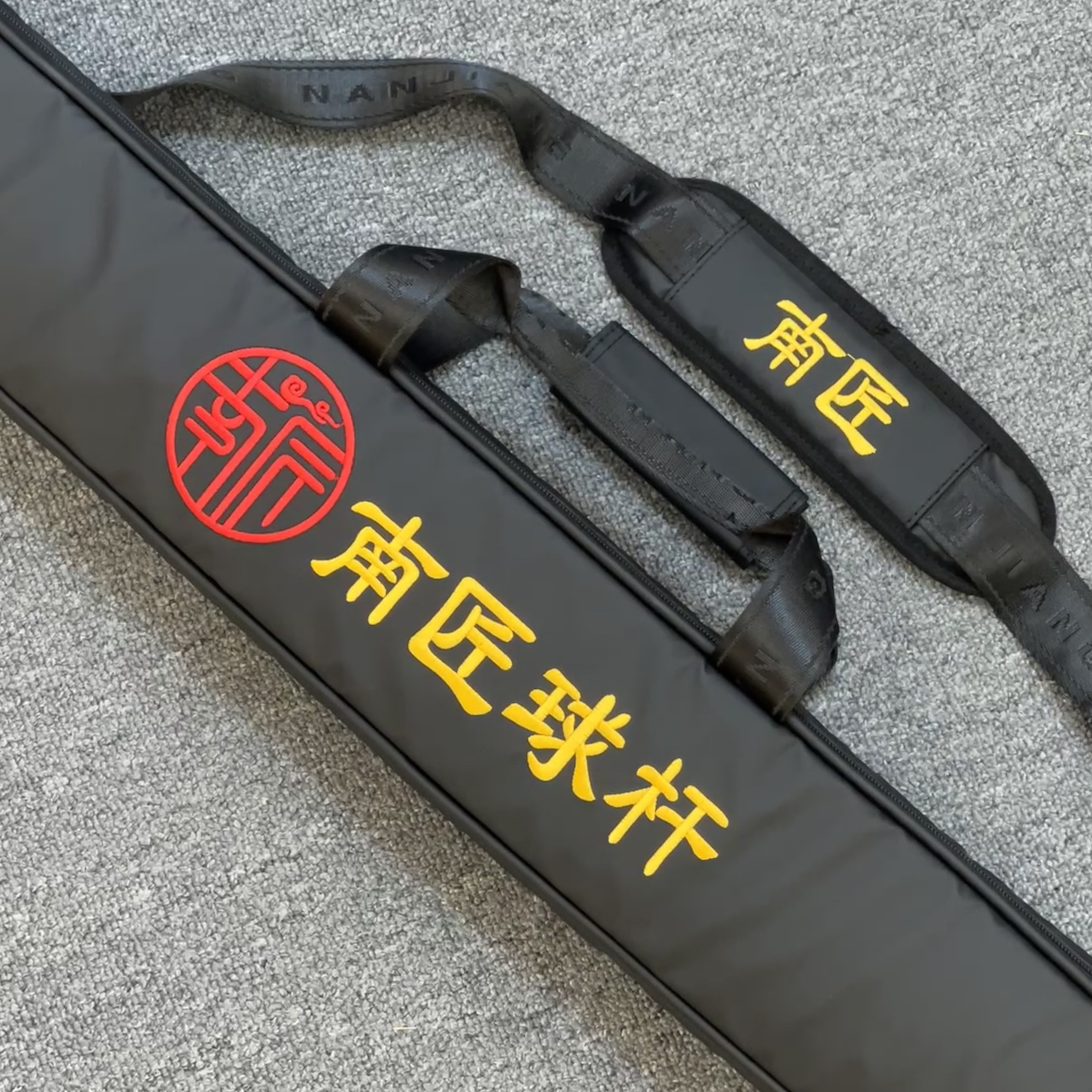 南匠新款台球杆包高颜值外包三防面料双槽三槽通用可背可提球包