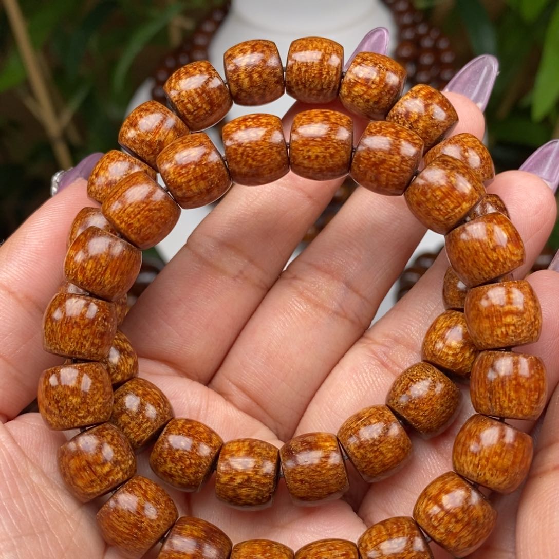 贡木手串/手链贡木10×11果冻火焰爆龙