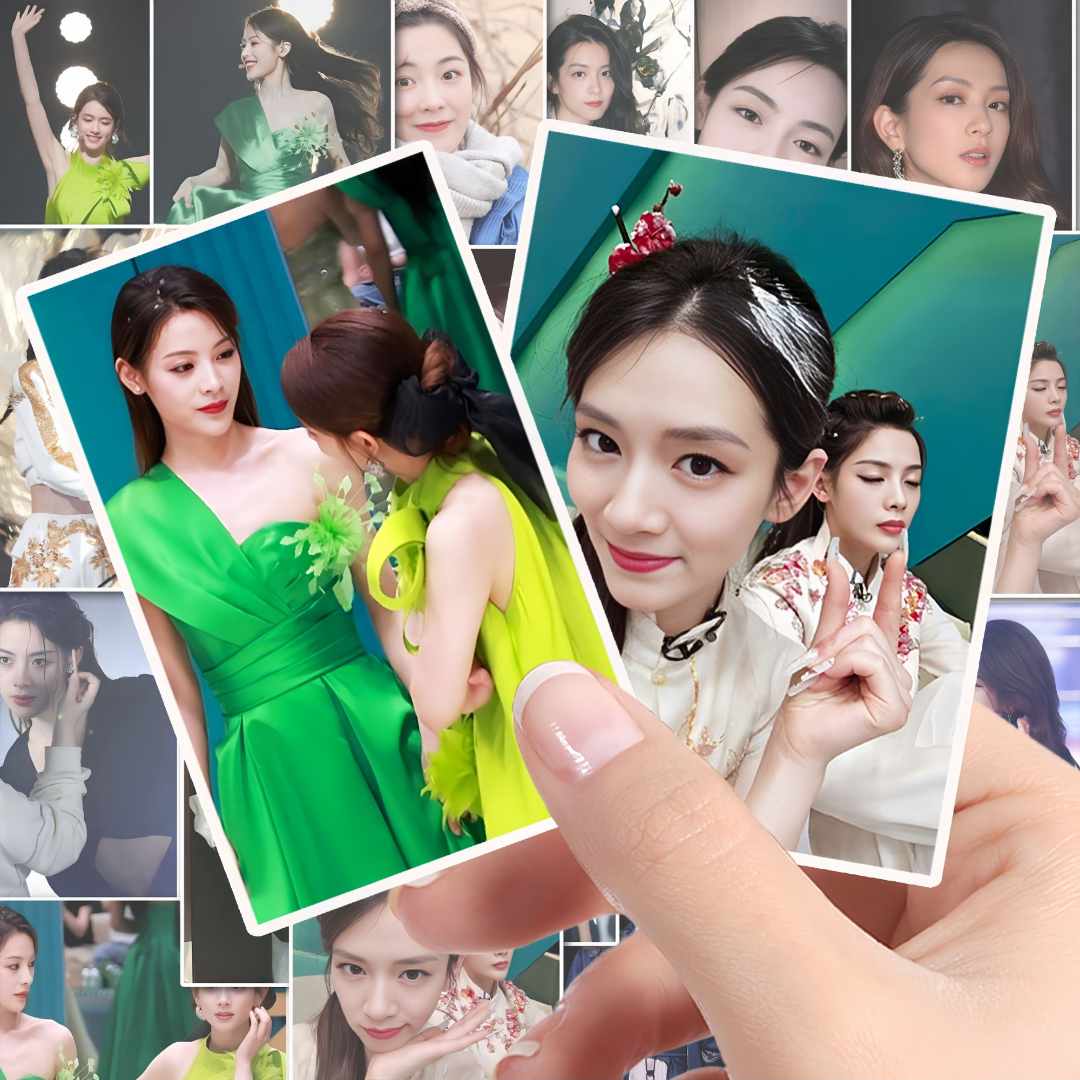 双人明星卡片四寸签名小卡PVC收藏卡片（默认代拆）