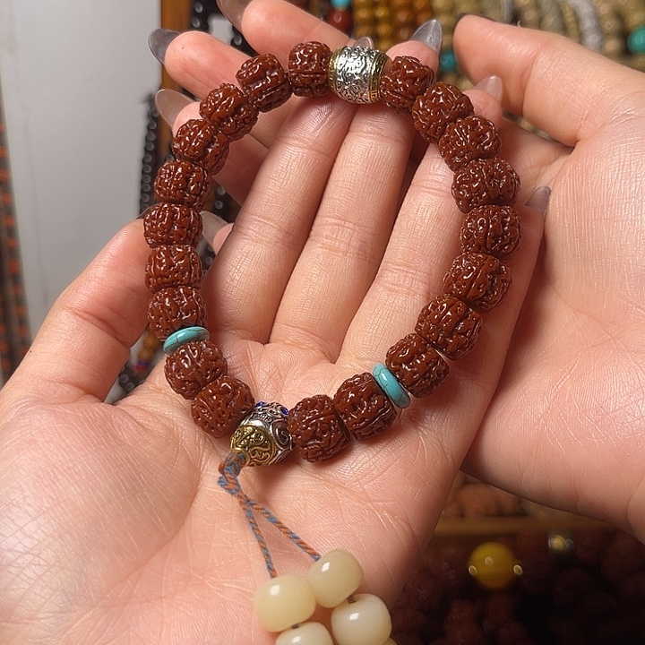 金刚菩提吊坠单圈手持