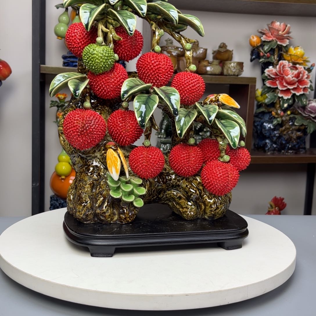 陶瓷满堂红荔枝13果0000000