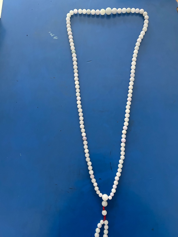 腾冲老料粉春项链