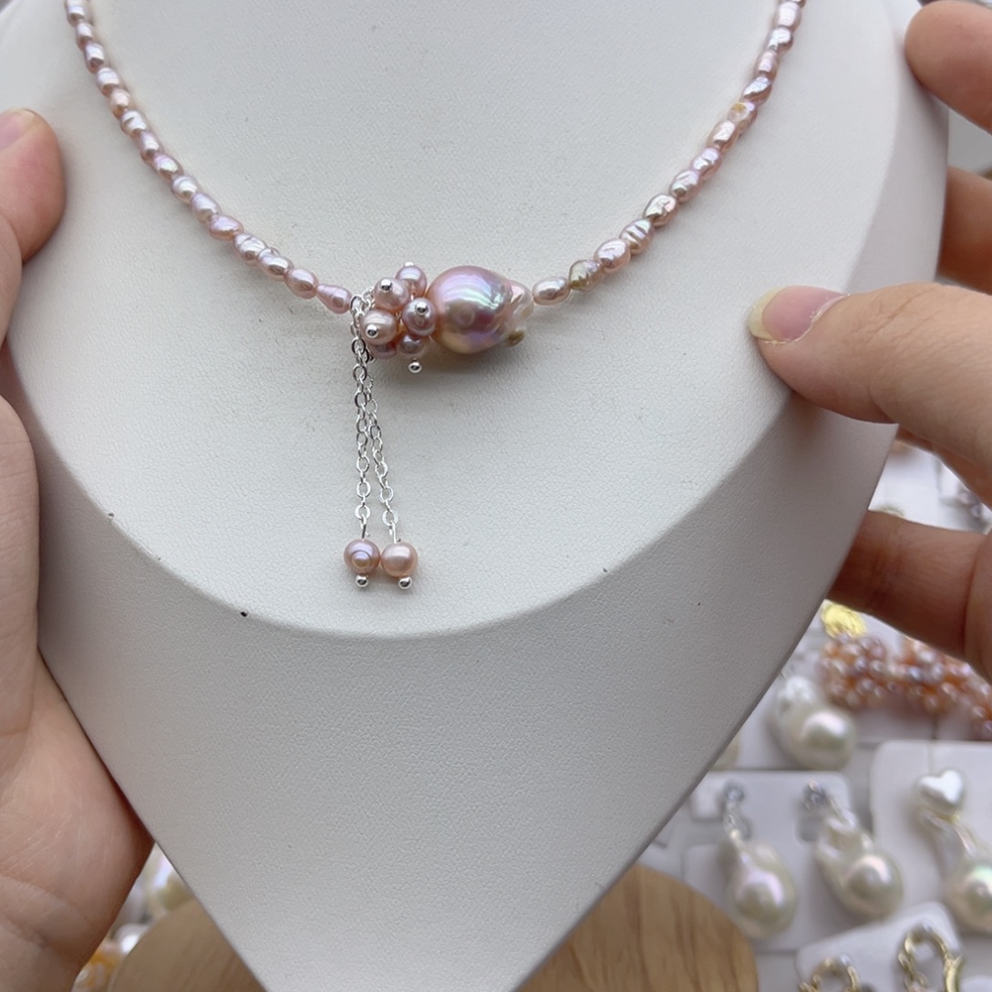 未镶嵌淡水珍珠颈饰