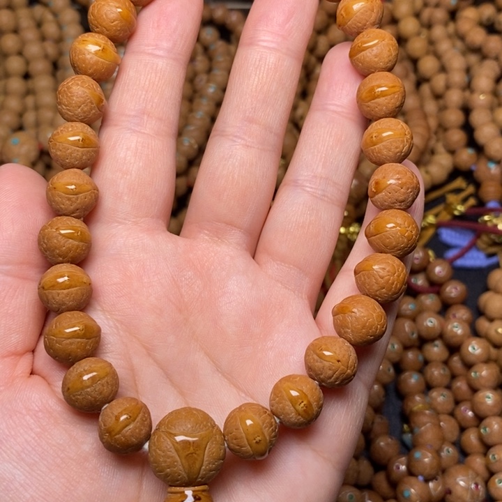 凤眼菩提手串手持12+