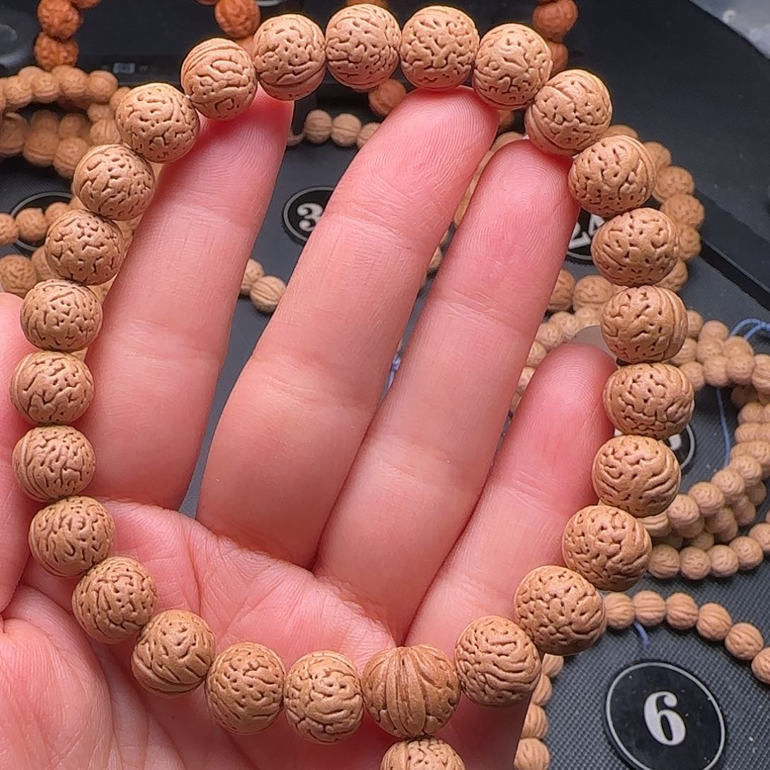 手串桃核桃核磨盘手持