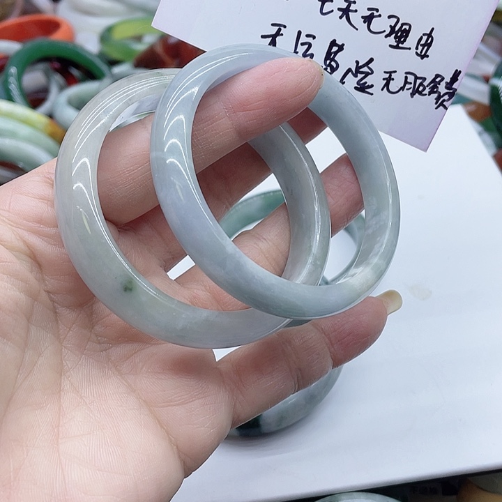 玻璃非金属手镯黑色