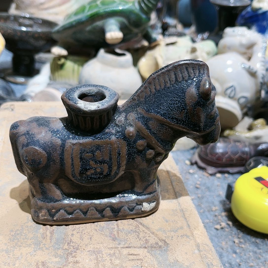 瓦当摆件茶台的一