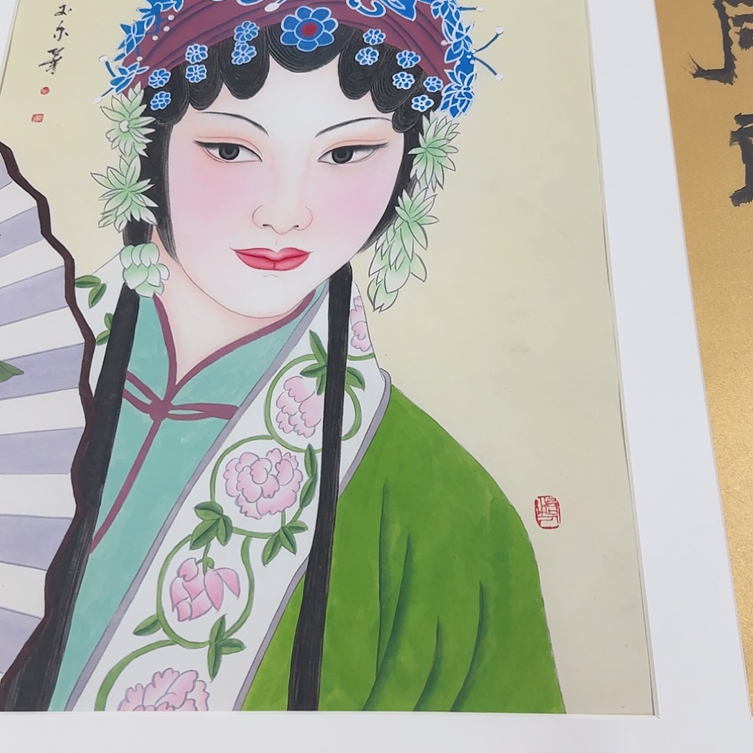 国画艺术家的作品