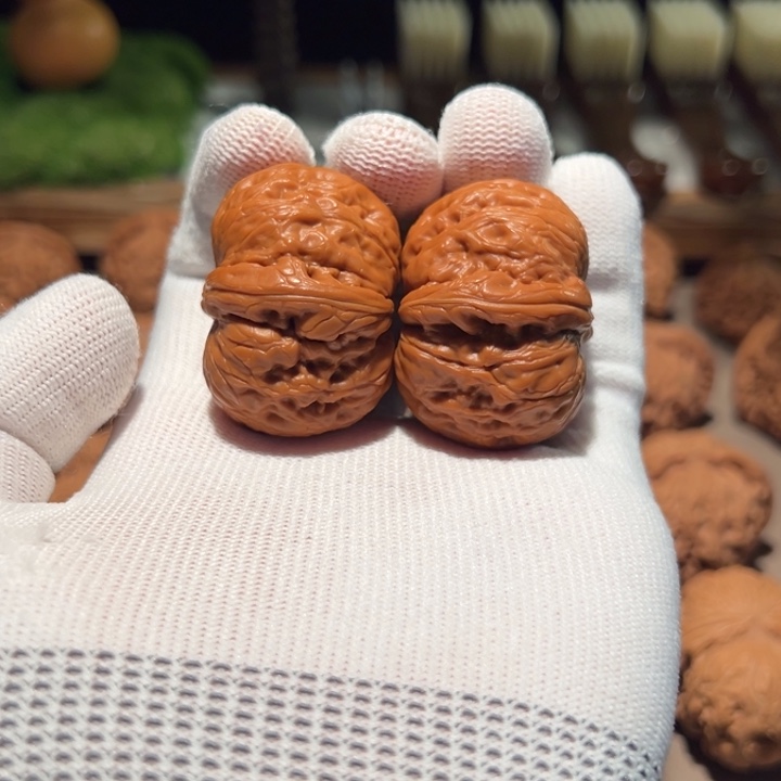 文玩核桃把件好**见平谷元宝