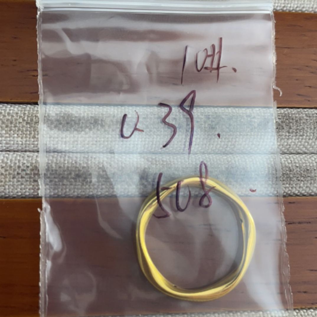 克重0.39 10号 莫比乌斯戒指 足金999