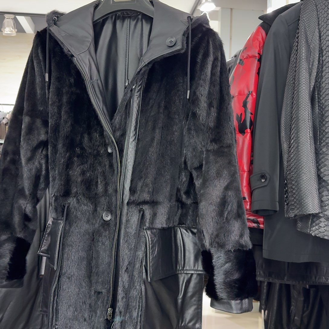 皮貂双面穿黑色 4800 