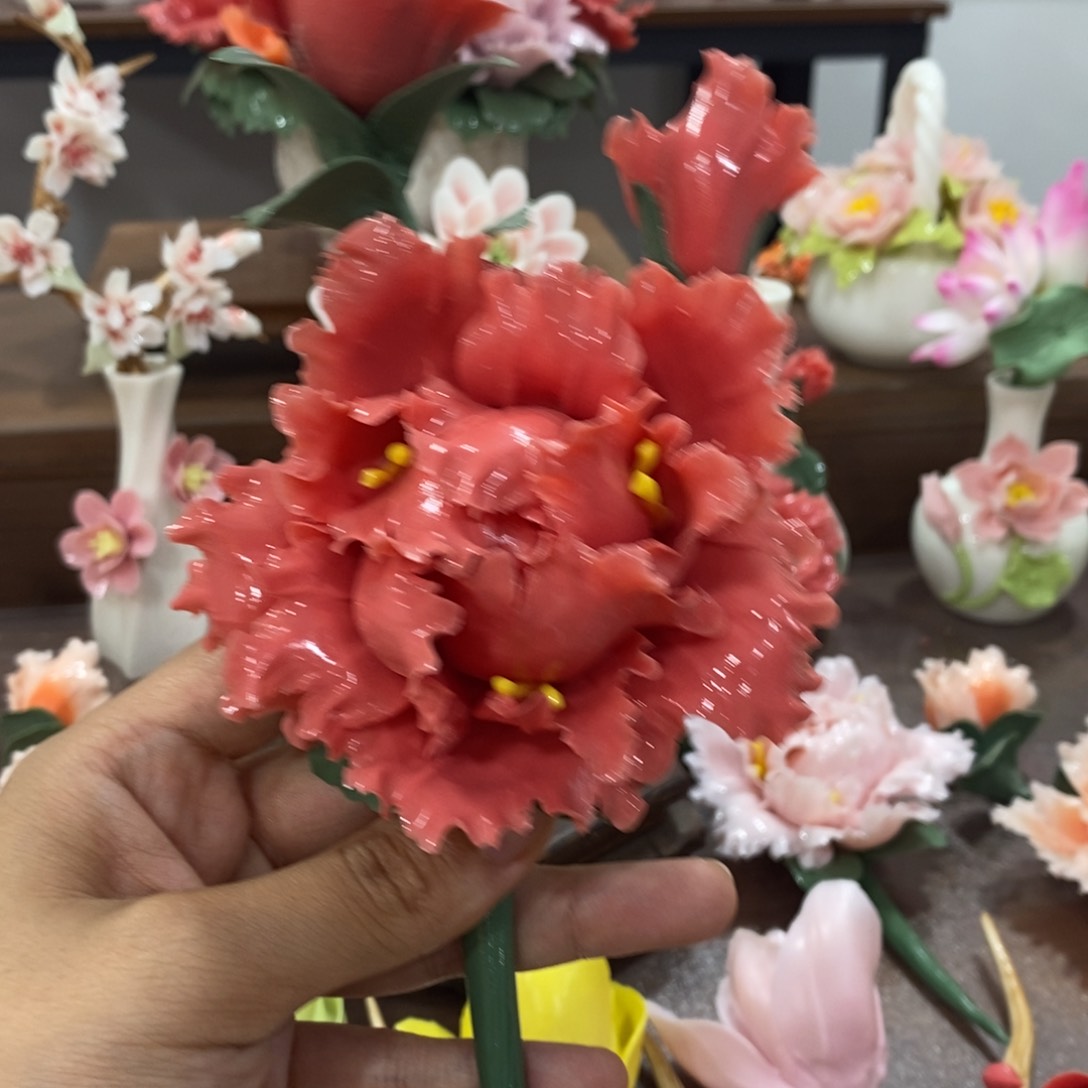 手工陶瓷精致摆件