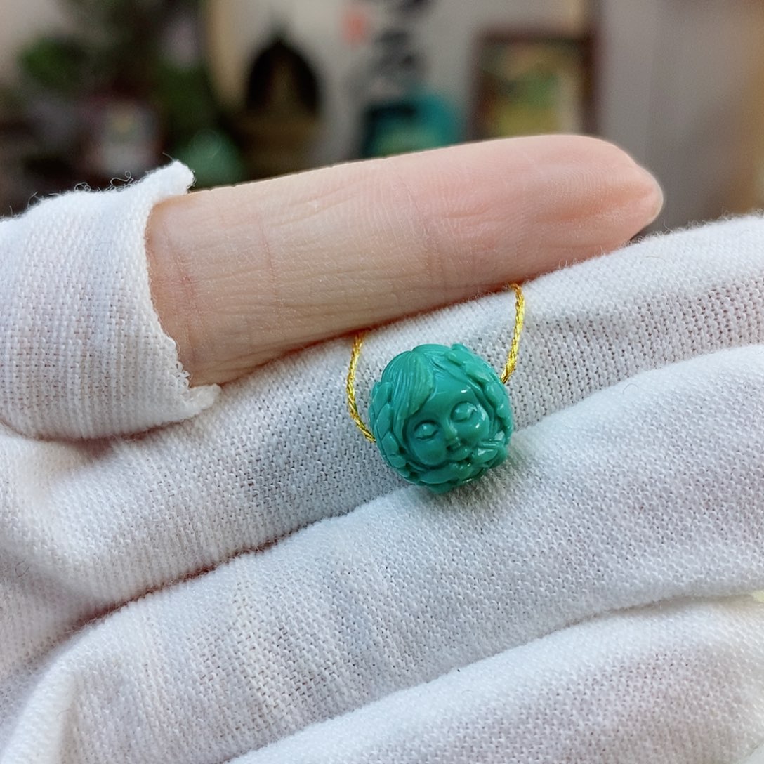 未镶嵌绿松石珠宝奇石