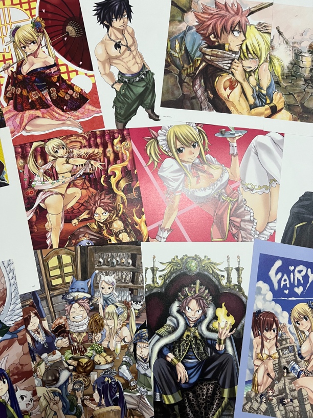 妖精的尾巴 画集切页