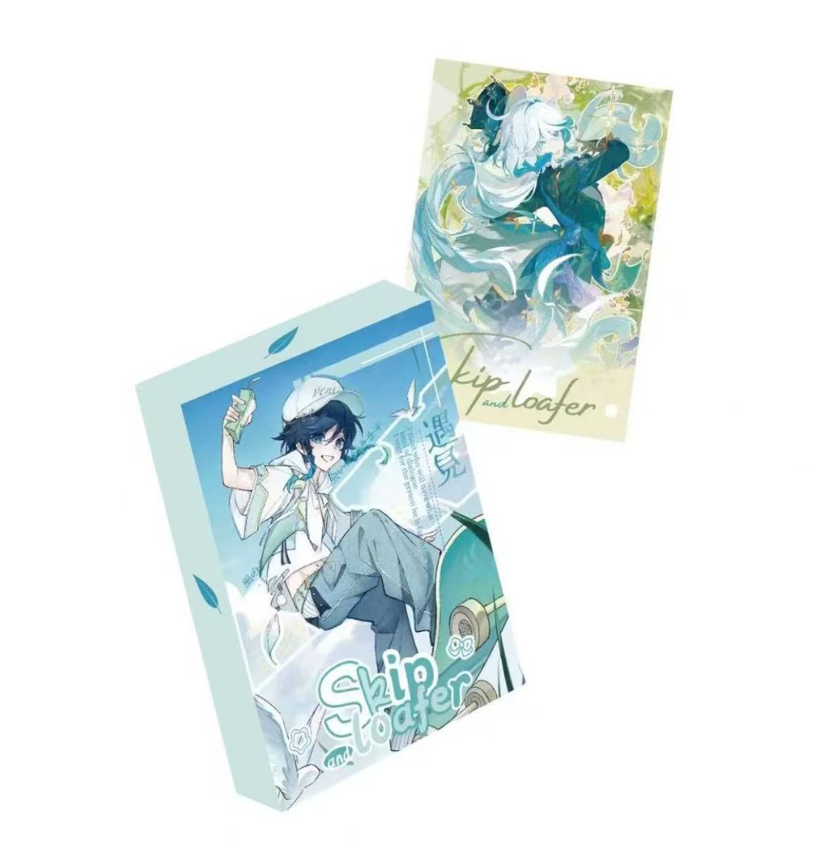 欣子酱【强取】 聚画社 空月寂照永夜诗 色纸收藏盲盒国卡2创 