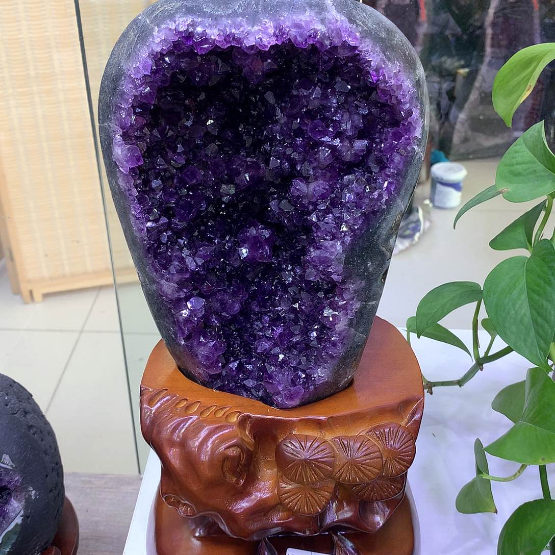 紫晶大型摆件（非配饰）未镶嵌