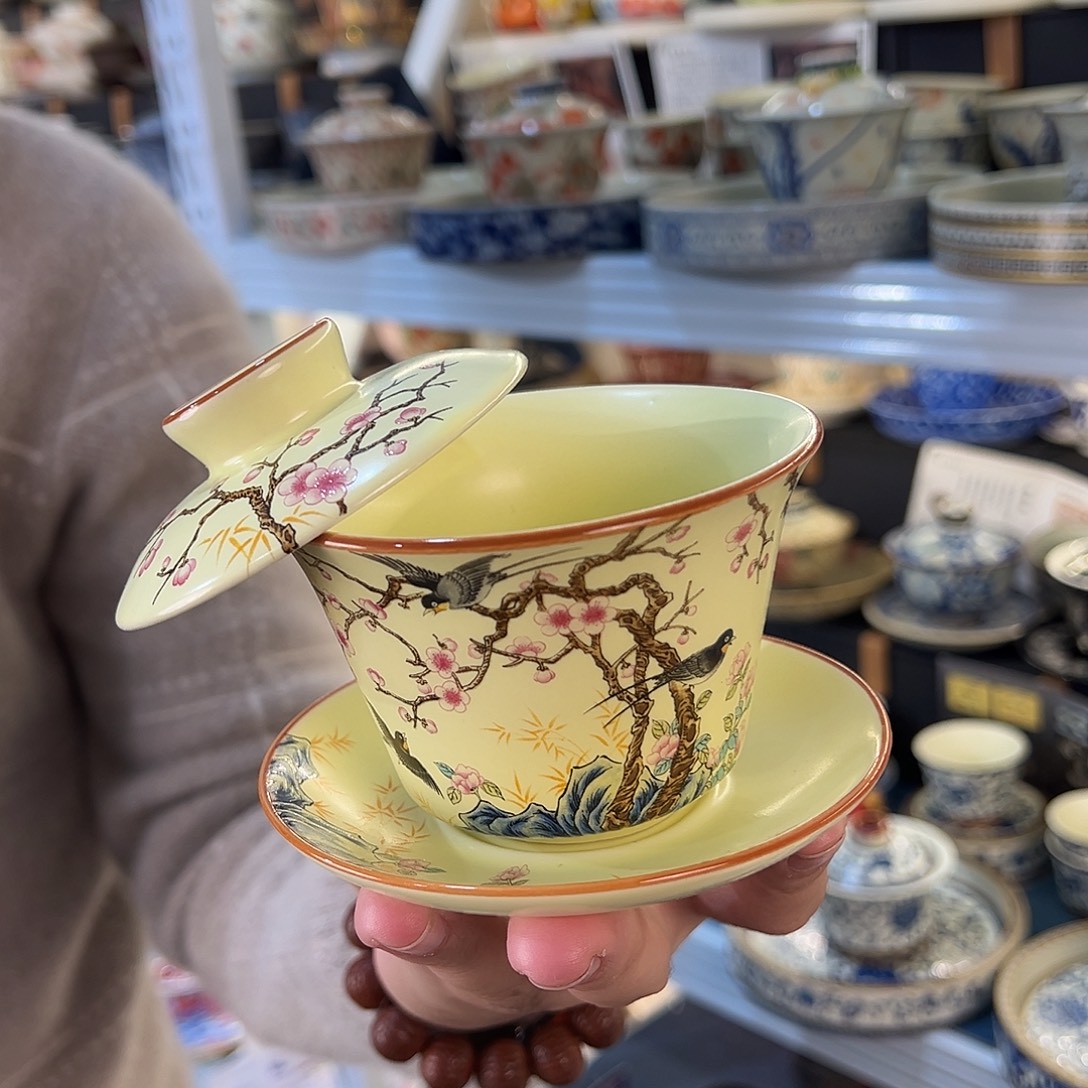 盖碗很漂亮我很喜欢