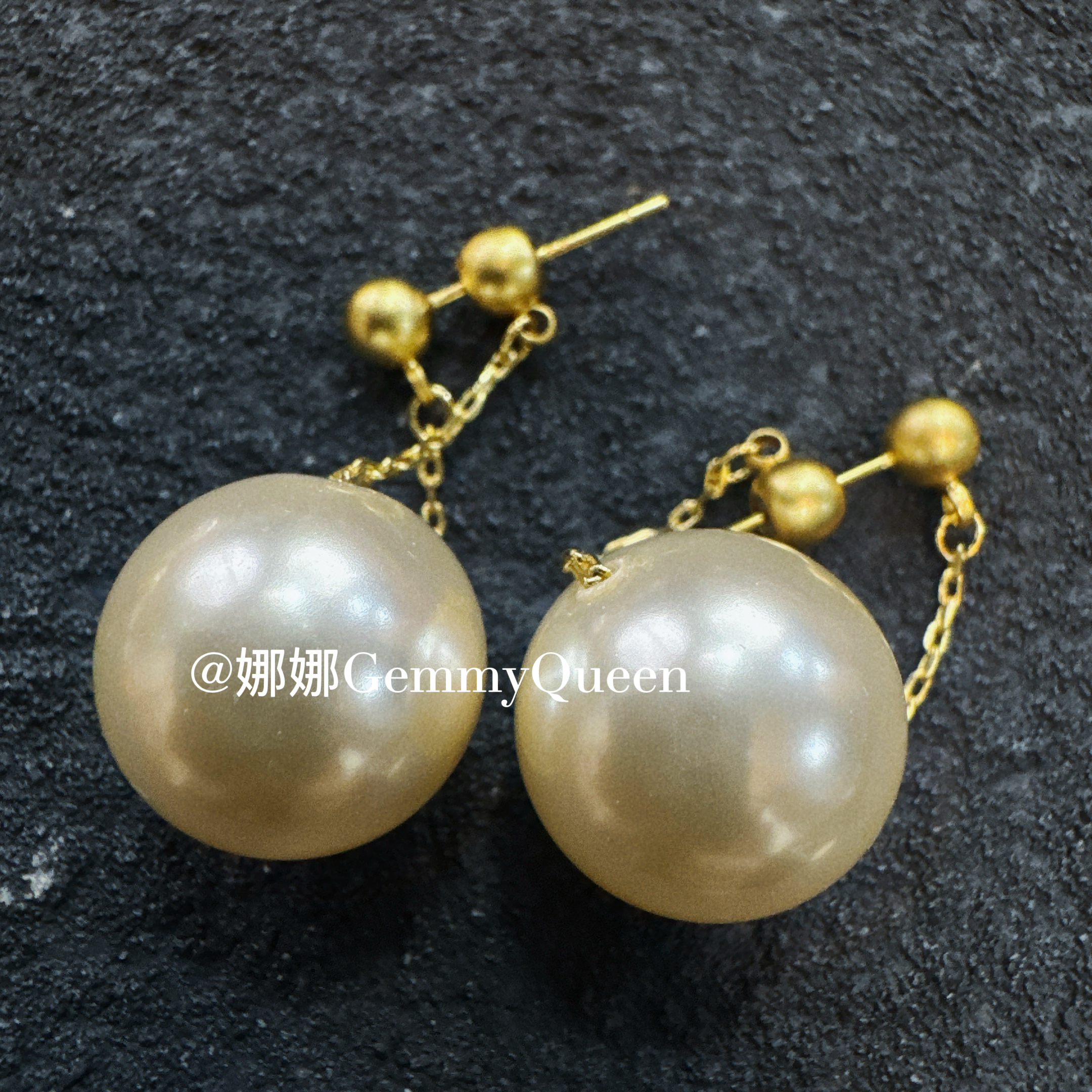 铜合金仿珍珠耳饰 娜娜GemmyQueen耳环GQ09911