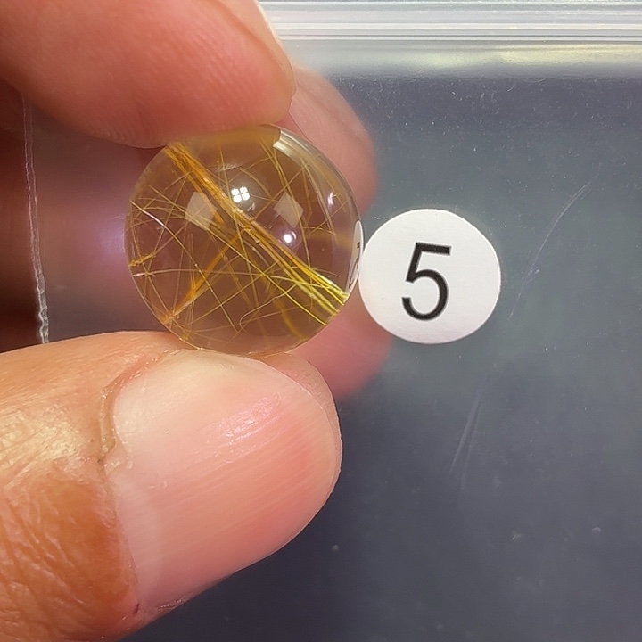 圈***干水晶吊坠(不含链)未镶嵌