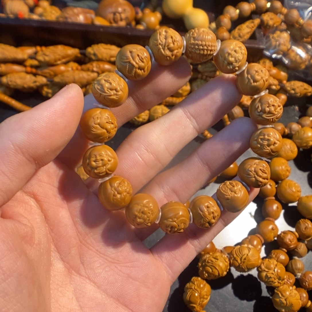 橄榄核手串/手链财迷