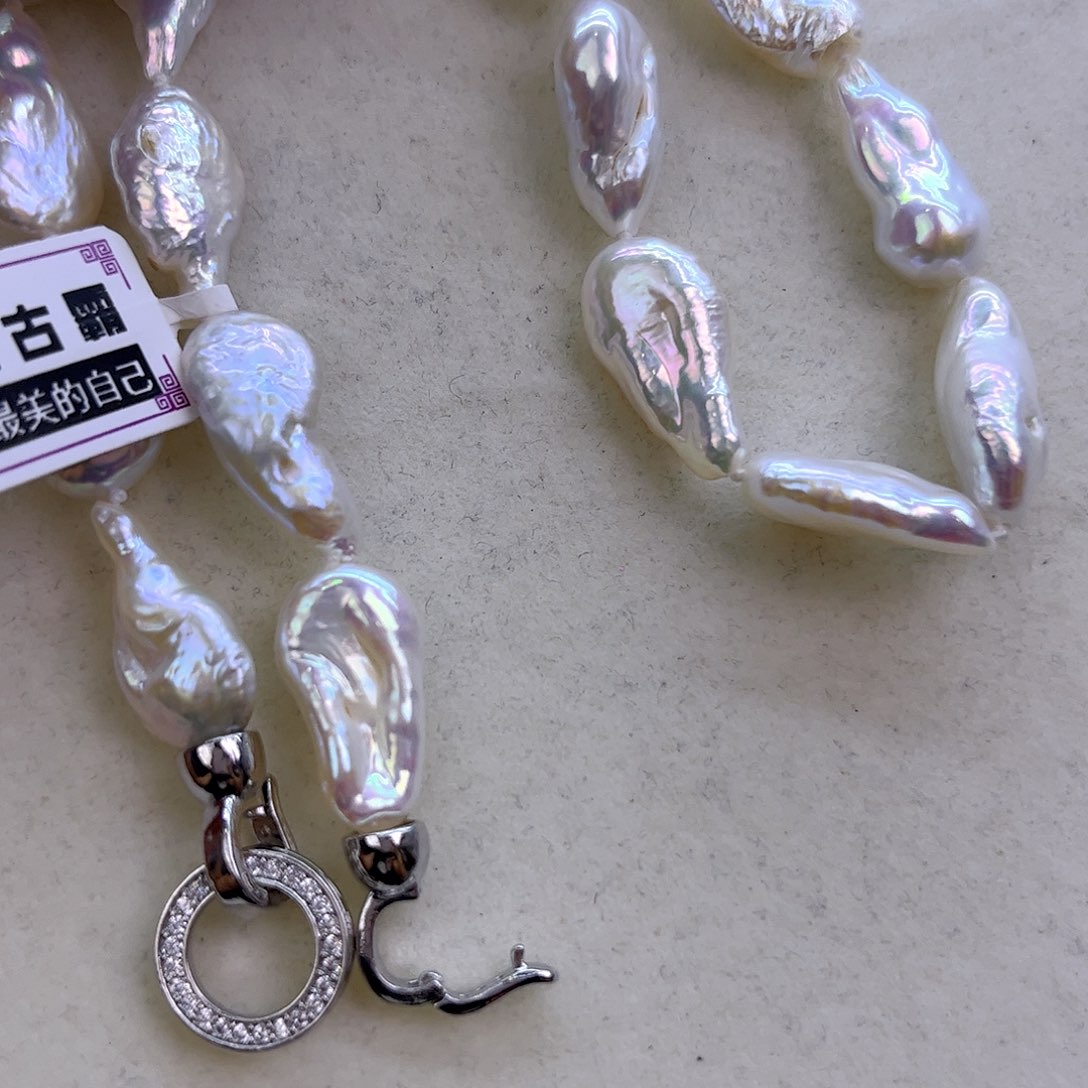 未镶嵌淡水珍珠项链定制46