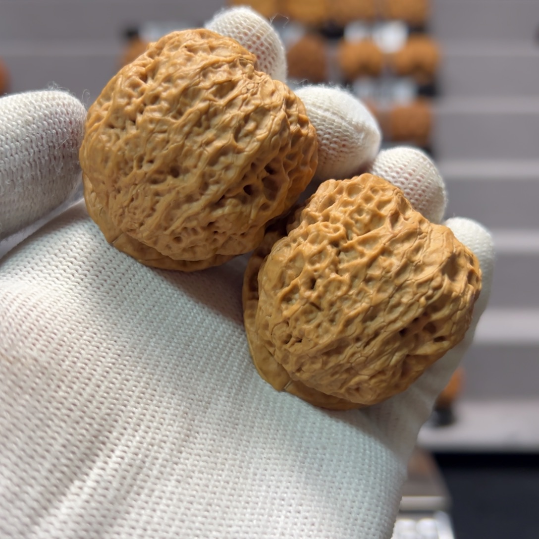 赛***仙把件文玩核桃41尺寸富甲天下